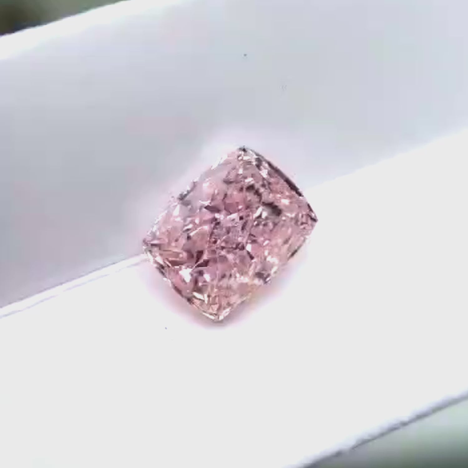 Cushion Modified Briliant Fancy Pink 5.05 Karat